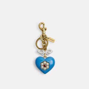 Coach Heart Bag Charm